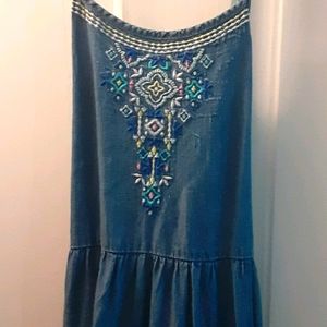 Gymboree denim sundress